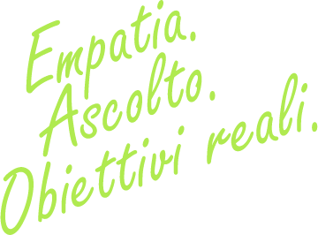 La mia filisofia Scritta: empatia, ascolto, obiettivi reali